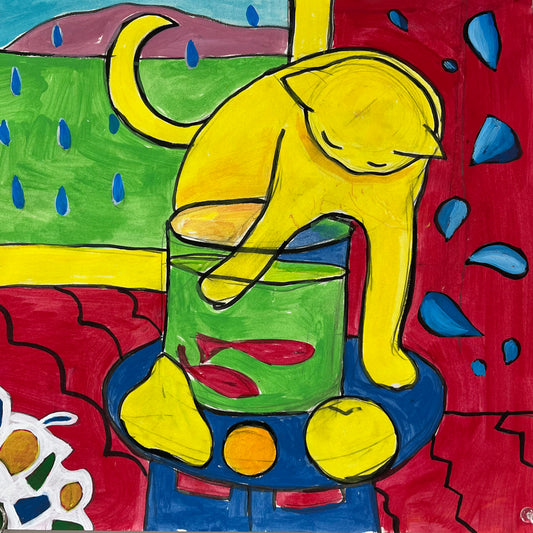 🎨 Modern Art Painting Program | Ages 8–14