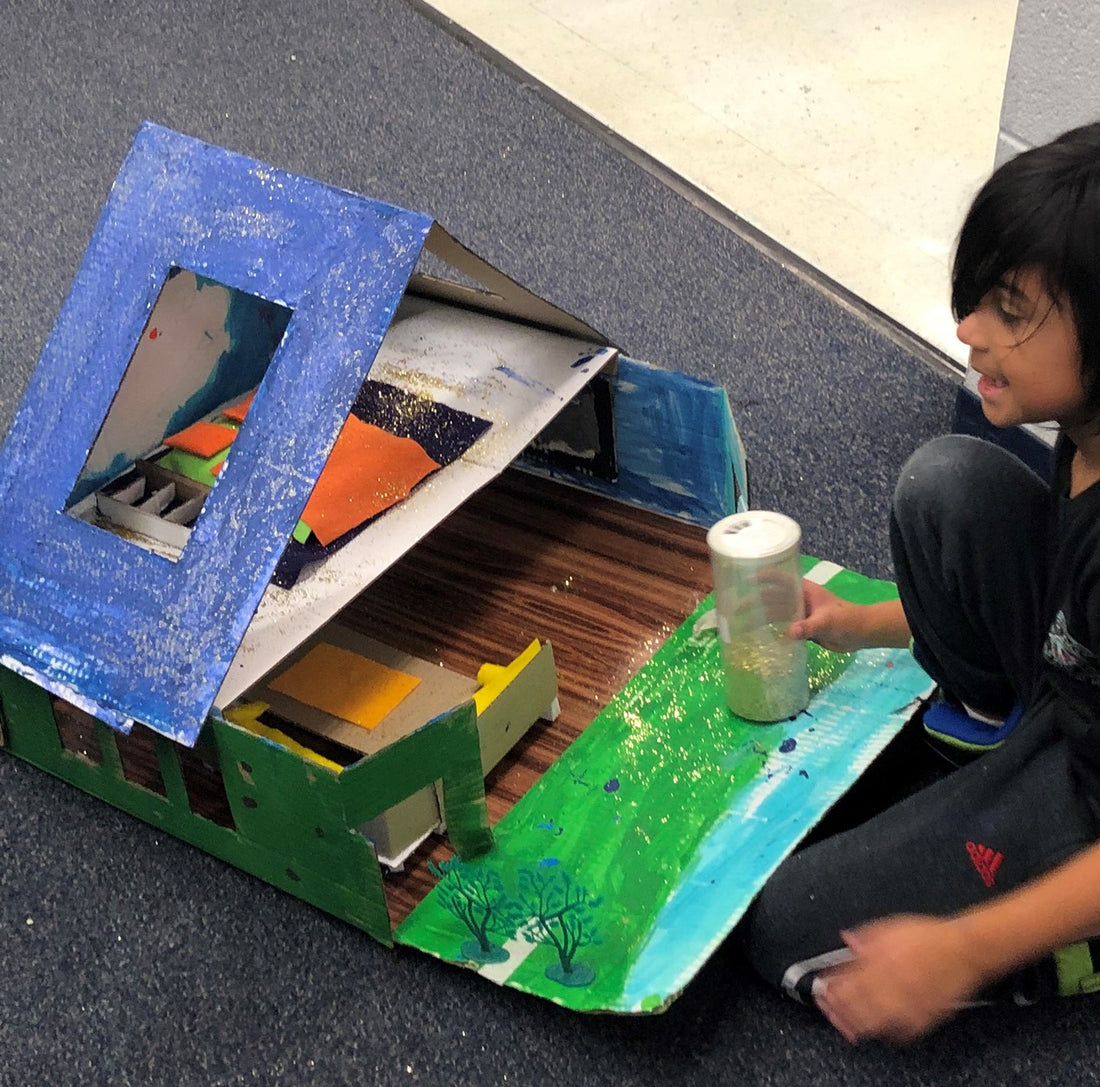For a child, Art is a blend of curiosity, enjoyment, fun, games and learning activities