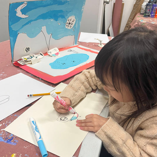 Pinting and drawing program for kids aged 6-8 in Schaumburg