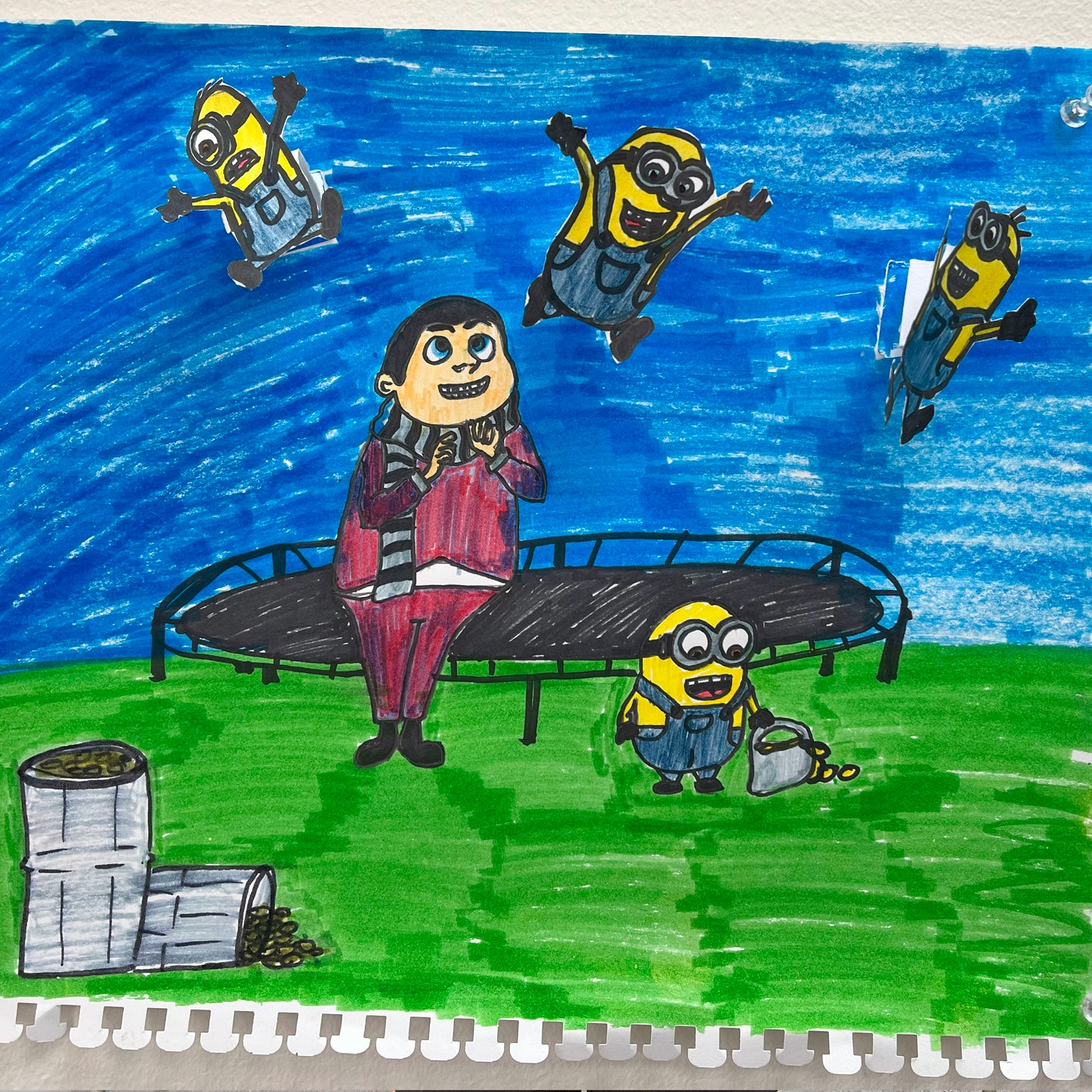 Minions 3D Composition - Spring Day Camp