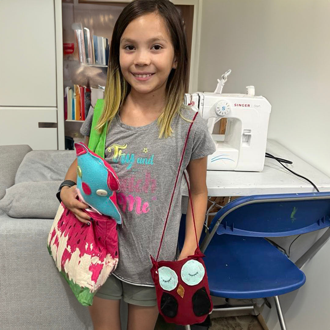 Self-Paced Craft & Sewing Program for Kids for kids 10 and up