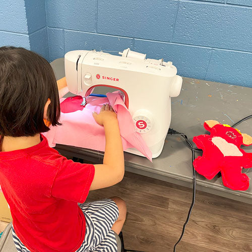 🌸 Spring Break Sewing Camp – Just Sewing for Kids! ✨🧵