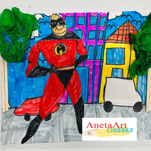 Comic Drawing After School Program for Kids aged 8-14